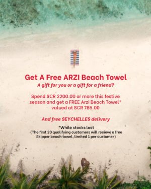 FREE SKIPPER BEACH TOWEL