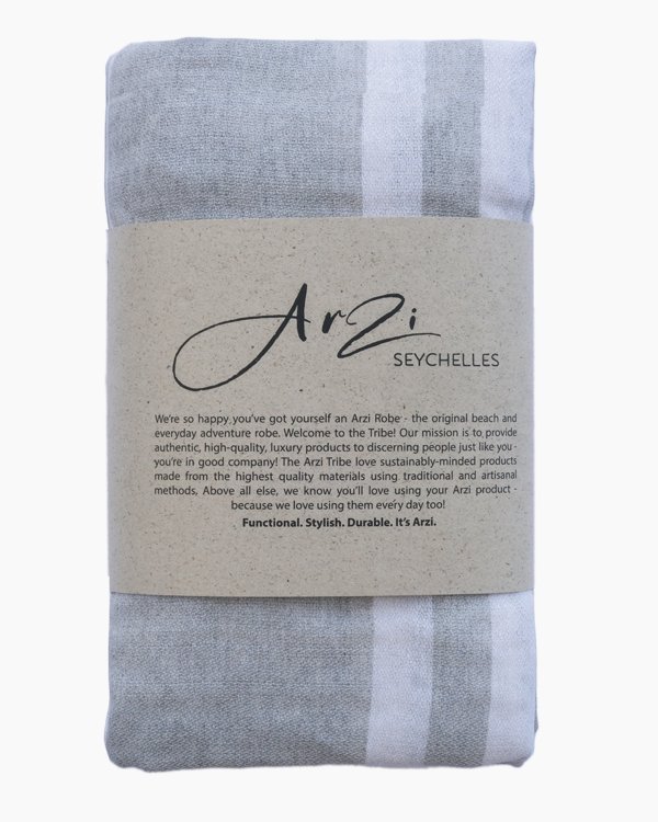 Buy Arzi Beach Robe - Light Grey