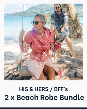 Gift Shopping in Seychelles - His & Hers Two Beach Robe Bundle