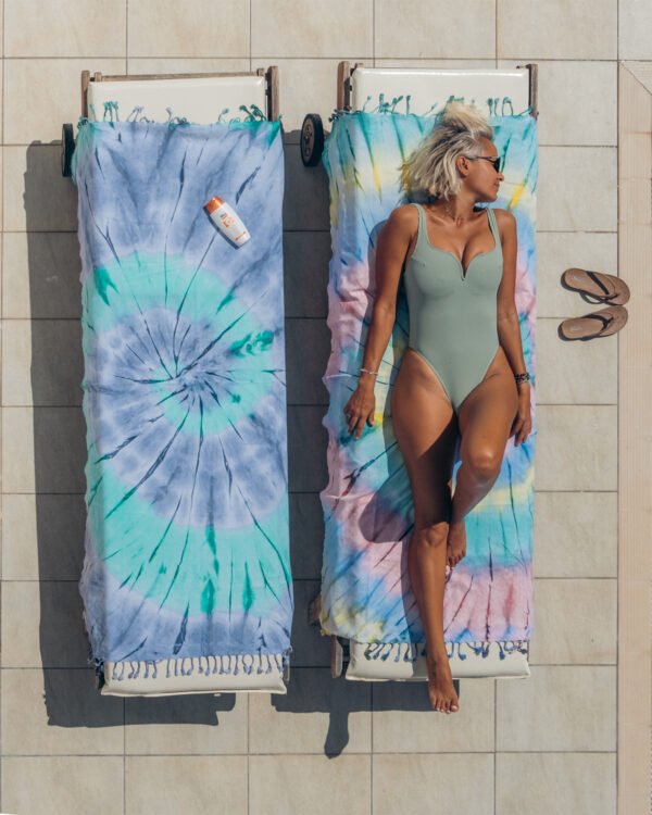 Arzi Beach Towels Seychelles - Blue Haze 01
