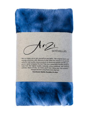 Product Shot of Niam Series Arzi Beach Robe - Blue