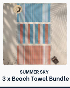 The Summer-Sky  Bundle [3Towels, Save 405.00]