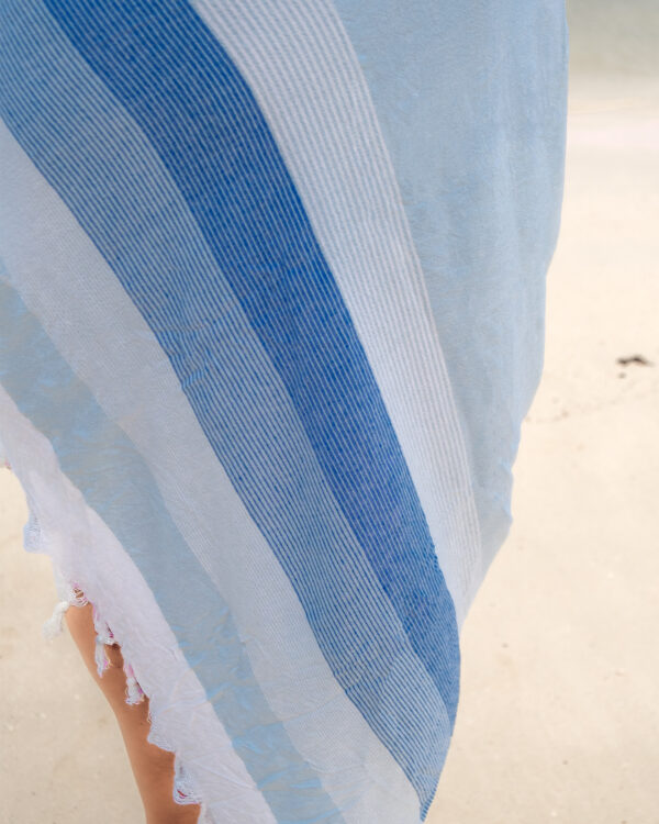 Arzi Seychelles Beach Towels - The Cosmoledo (Mint) - Close-up