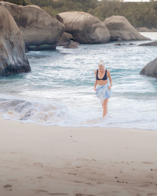 Arzi Seychelles Beach Towels - The Cosmoledo (Mint) - Machabee Her
